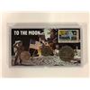 Image 1 : TO THE MOON COIN & STAMP SET (THE MORGAN MINT)