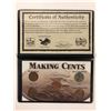 Image 1 : MAKING CENTS (USA PENNY SET ) W/ COA