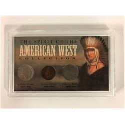 THE SPIRIT OF THE AMERICAN WEST COLLECTION (BUFFALO NICKEL/ INDIAN PENNY/ LIBERTY NICKEL)