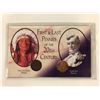 Image 1 : FIRST & LAST PENNIES OF THE 20TH CENTURY (1900 INDIAN HEAD PENNY & 1999 LINCOLN PENNY)