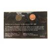 Image 2 : FIRST & LAST PENNIES OF THE 20TH CENTURY (1900 INDIAN HEAD PENNY & 1999 LINCOLN PENNY)