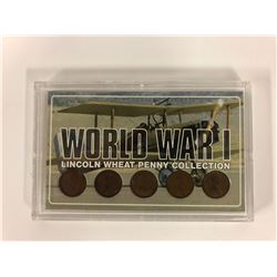 WORLD WAR I LINCOLN WHEAT PENNY COLLECTION