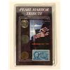 Image 1 : PEARL HARBOUR TRIBUTE COIN & STAMP SET