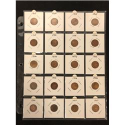 USA INDIAN HEAD PENNIES (1905-1907)