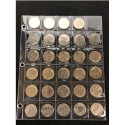 29  CANADIAN SILVER DOLLARS