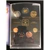 Image 2 : 2003 TINY TREASURES UNCIRCULATED COIN SET (ROYAL CANADIAN MINT)