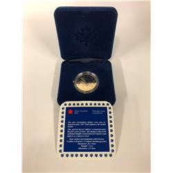 1987 CANADA DOLLAR "LOONIE" (SPECIAL PROOF EDITION COMMEMORATES THE FIRST YEAR OF ISSUE)