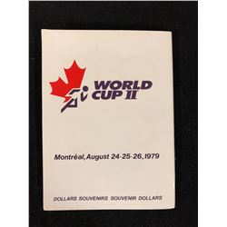 1979 WORLD CUP II SOUVENIR DOLLARS