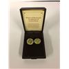 Image 1 : HAND PAINTED 1960 GREAT BRITAIN SIX PENCE COIN (WEDDING GOOD LUCK COIN) W/ COA