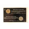Image 2 : LAST OF THE 20TH CENTURY U.S DOLLAR & FIRST OF THE 21ST CENTURY U.S DOLLAR (THE MORGAN MINT)
