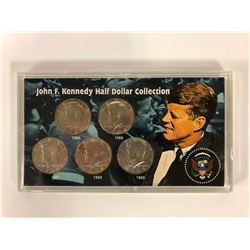 JOHN F. KENNEDY HALF DOLLAR COLLECTION (UNITED STATES MINTED COIN SET)