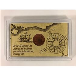 186 YEAR OLD SHIPWRECK COIN (ADMIRAL GARDNER SHIP SANK IN 1809)