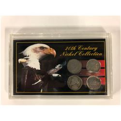 20TH CENTURY NICKEL COLLECTION (UNITED STATES MINTED COIN SET)