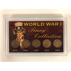 WORLD WAR I PENNY COLLECTION (UNITED STATES MINT)