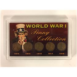 WORLD WAR I PENNY COLLECTION (UNITED STATES MINT)