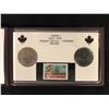 Image 2 : -CANADA- JACQUES CARTIER VOYAGEUR DOLLARS 1534-1984 (COINS & STAMP)