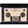 Image 2 : -CANADA- JACQUES CARTIER VOYAGEUR DOLLARS 1534-1984 (COINS & STAMP)