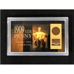 1909 V.D.P PENNY AMERICA'S FIRST LINCOLN CENT