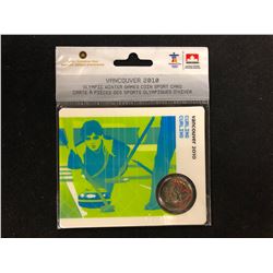 VANCOUVER 2010 OLYMPIC WINTER GAMES COIN SPORT CARD (CURLING)