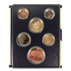 1981 ROYAL CANADIAN MINT 6 PIECE COIN SET (SILVER PROOF)