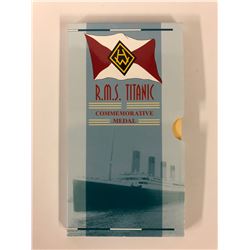 R.M.S TITANIC COMMEMORATIVE MEDAL