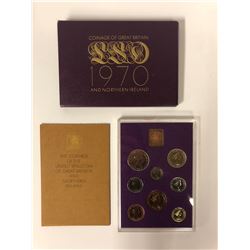 1970 Royal Mint Coinage of Great Britain and Northern Ireland Proof Coin Set