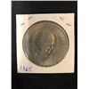 Image 1 : Great Britain (UK) 1965 Churchill One Crown Coin - Queen Elizabeth II