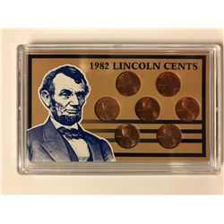 1982 LINCOLN CENTS