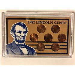 1982 LINCOLN CENTS