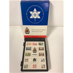 CENTENNIAL COMMEMORATIVE STAMP BOX (1867-1967)