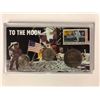 Image 1 : 1938-1945 TO THE MOON COIN & STAMP SET (MINT MARK COLLECTION)