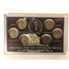 Image 2 : 1938-1945 TO THE MOON COIN & STAMP SET (MINT MARK COLLECTION)