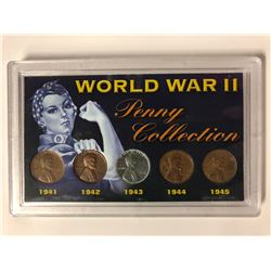 WORLD WAR II PENNY COLLECTION (1941-45)
