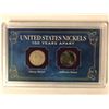 Image 1 : UNITED STATES NICKELS 100 YEARS APART (LIBERTY NICKEL/ JEFFERSON NICKEL)