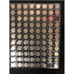 LOT OF 86 CANADIAN DIMES