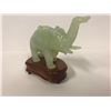 Image 2 : JADE ELEPHANT SCULPTURE (3")