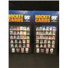 Image 1 : NHL UPPER DECK HOCKEY CARD STORE DISPLAY'S (32" X 44")