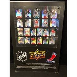 NHL UPPER DECK HOCKEY CARD McDONALDS STORE DISPLAY (22" X 32")