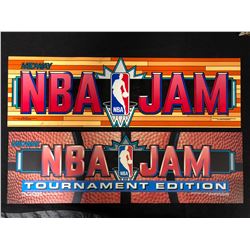 ARCADE MARQUEE LOT (NBA JAM/ NBA JAM TOURNAMENT EDITION)
