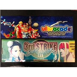 ARCADE MARQUEE LOT (ULTRACADE/ STREET FIGHTER III)