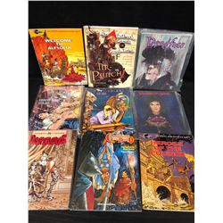 GRAPHIC NOVEL LOT (MR. PUNCH/ SISTERHOOD STEEL/ DESPERADOES...)