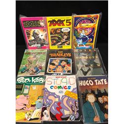GRAPHIC NOVEL LOT (THE BRADLEYS/ HUGO TATE/ AXA 5...)