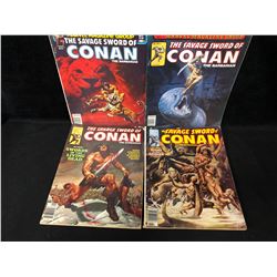 THE SAVAGE CROWN OF CONAN COMIC BOOK LOT