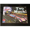 Image 1 : AMT/ERTL 1:25 SCALE TWIN ENGINE DRAGSTER UNASSEMBLED MODEL KIT