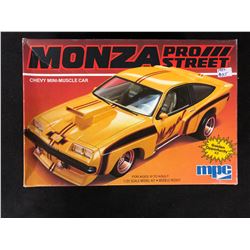 MPC 1:25 SCALE MONZA PRO STREET CHEVY MINI MUSCLE CAR  UMASSEMBLED MODEL KIT