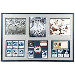 1961 Yankees Greats 24x36 Custom Framed Display Team-Signed by (19)  (JSA, Steiner, Sig, and MLB)