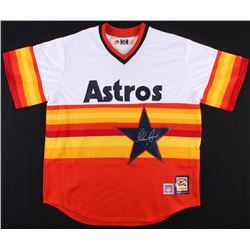 Nolan Ryan Signed Astros Jersey (Beckett COA & Ryan Hologram)