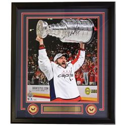 Alexander Ovechkin Signed Capitals 22x29 Custom Framed Photo Display (Fanatics Hologram)