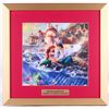 Image 1 : THOMAS KINCADE ORIGINAL ART LITTLE MERMAID FRAMED OIL PAINTING