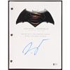 Image 1 : BEN AFFLECK SIGNED BATMAN V SUPERMAN MOVIE SCRIPT (BECKETT COA)